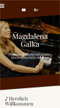 Mobile Screenshot of magdalena-galka.de